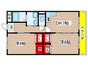 岡部ビルの物件間取画像